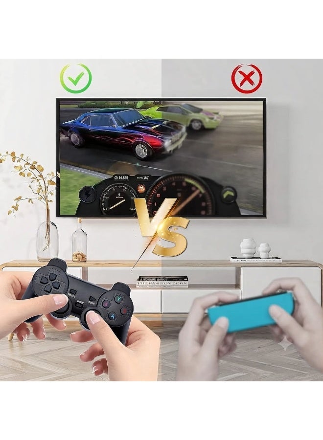 Wireless Retro Game Console Stick with 22000 Built-in Games 64GB SD Card 4K HDMI Output Plug and Play for Kids Adults - Image 3