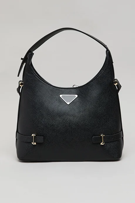 أر أند بي Textured Hobo Bag