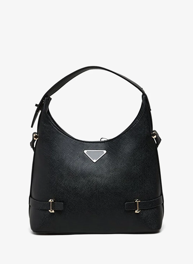 أر أند بي Textured Hobo Bag