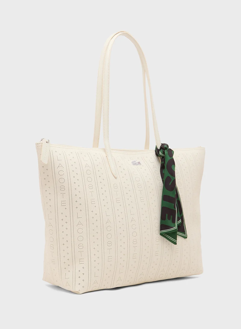 لاكوست Logo Tote Bag