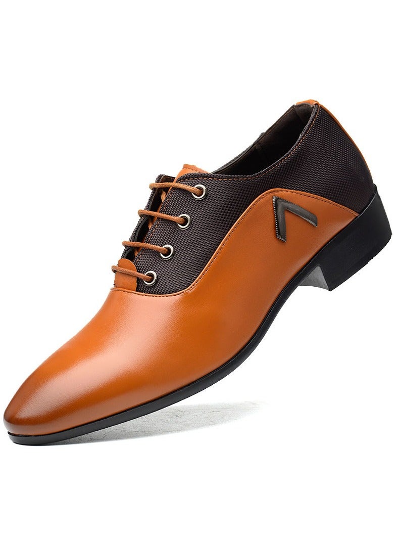 Shougu New Men's Business Leather Shoes  - Image 1