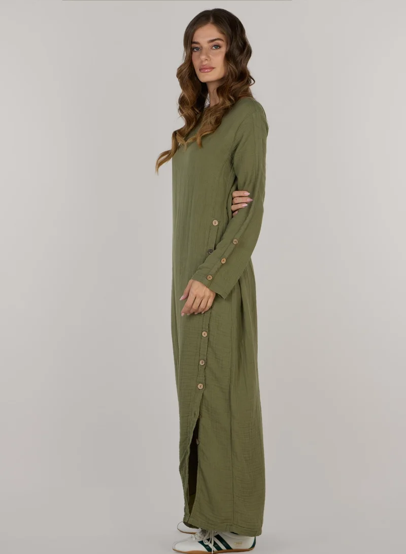 Just Nature  Jenny Long Dress for Women | Best Price UAE