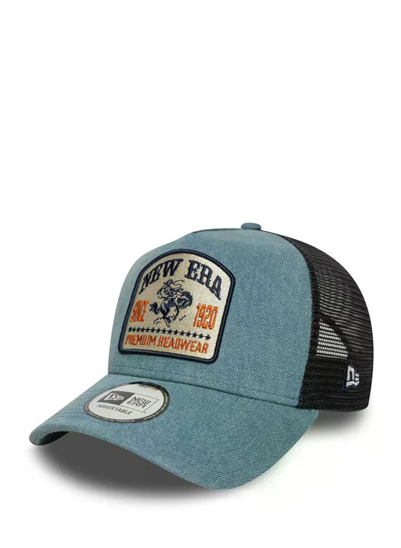 نيو ايرا New York Yankees Denim Patch Trucker Cap