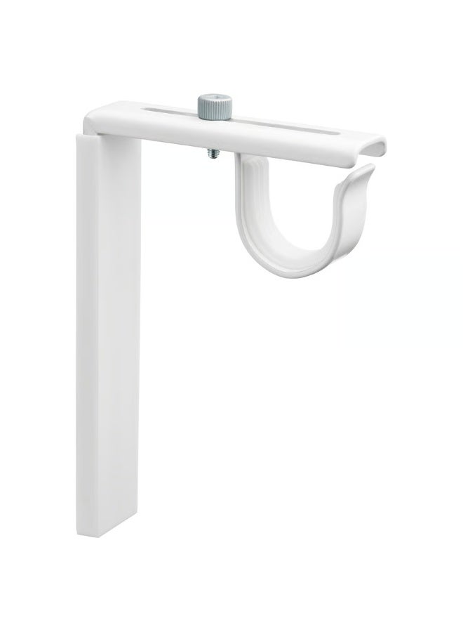 حامل تثبيت قوي على الحائط والسقف - معدن أبيض، أدوات تثبيت عالمية للمنزل، صالة الألعاب الرياضية، التلفزيون، أجهزة العرض، مكبرات الصوت والمزيد - فولاذ متين ومقاوم للصدأ - Image 4