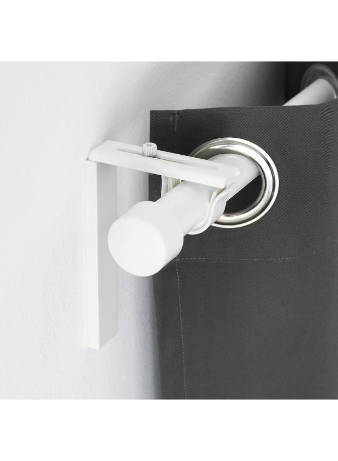 حامل تثبيت قوي على الحائط والسقف - معدن أبيض، أدوات تثبيت عالمية للمنزل، صالة الألعاب الرياضية، التلفزيون، أجهزة العرض، مكبرات الصوت والمزيد - فولاذ متين ومقاوم للصدأ - Image 2