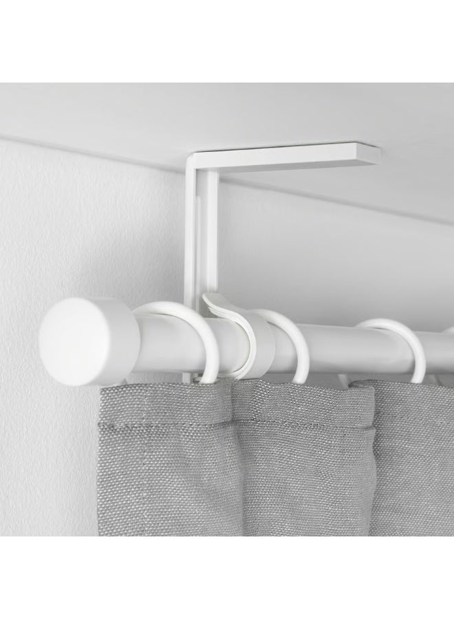 حامل تثبيت قوي على الحائط والسقف - معدن أبيض، أدوات تثبيت عالمية للمنزل، صالة الألعاب الرياضية، التلفزيون، أجهزة العرض، مكبرات الصوت والمزيد - فولاذ متين ومقاوم للصدأ - Image 3