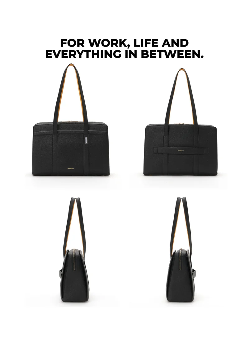 موكوبارا للتجارة ذ.م.م The Celeste Tote - Premium Faux Leather, Money Moves 2.0