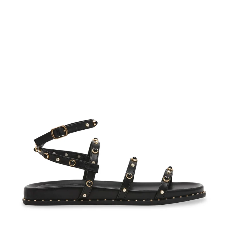 Steve Madden Stormie Black Women's Sandals