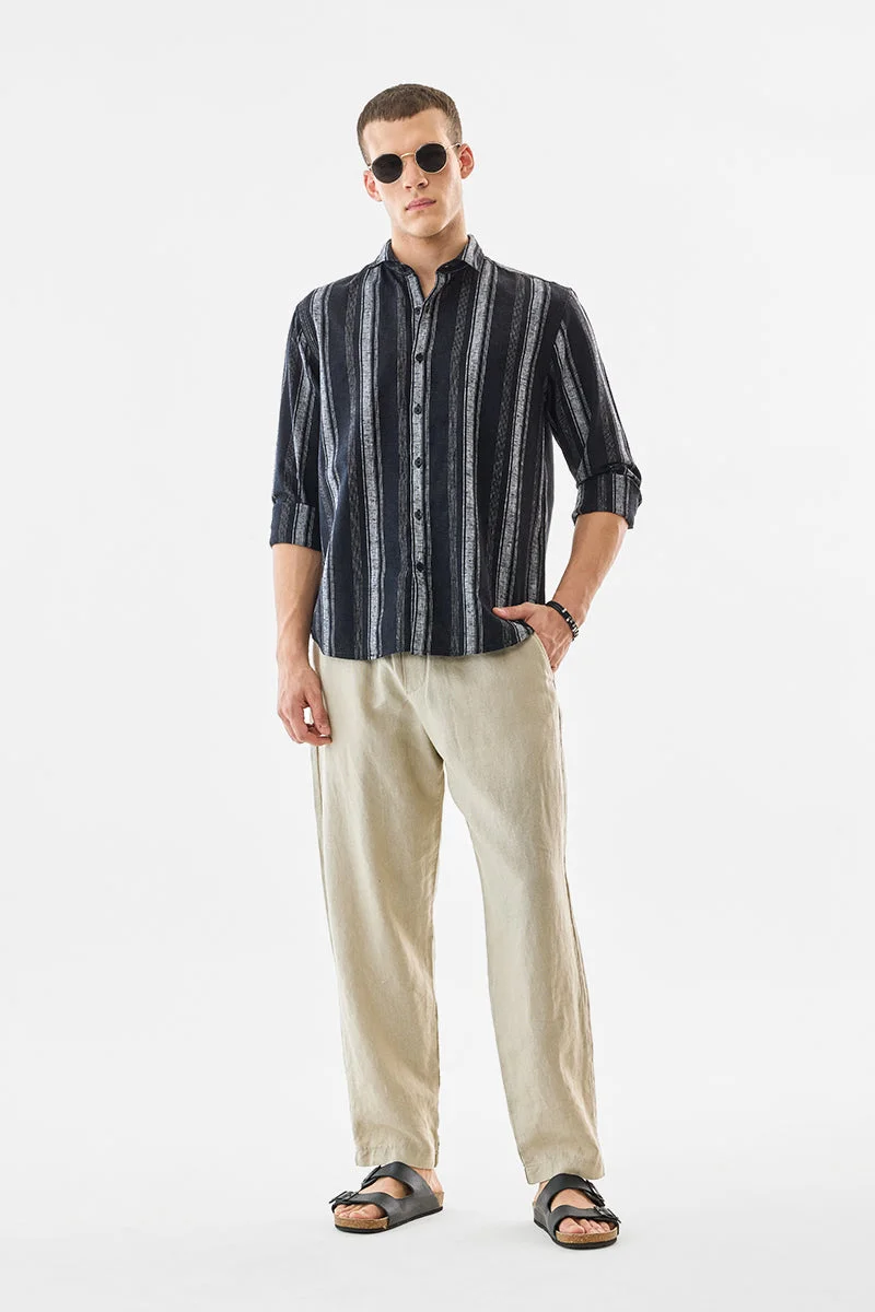 SNITCH Stripes Regular Fit Shirt