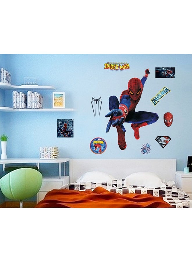 Spiderman Removable Wall Sticker Multicolour 60 x 40cm - Image 2
