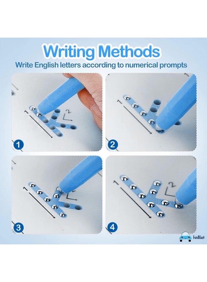 فنبلاست لوحة رسم مغناطيسية من فن بلاست - لوحة رسم للأطفال، لوحة خربشات مع كرات مغناطيسية للأولاد والبنات - Image 3