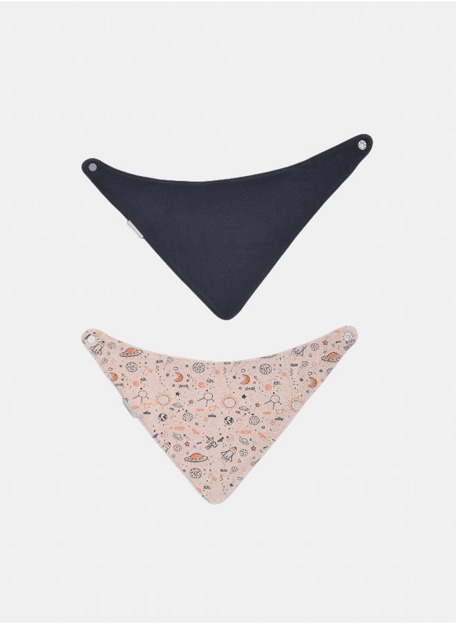 Junior Baby Boys Bib P/2  - Image 2