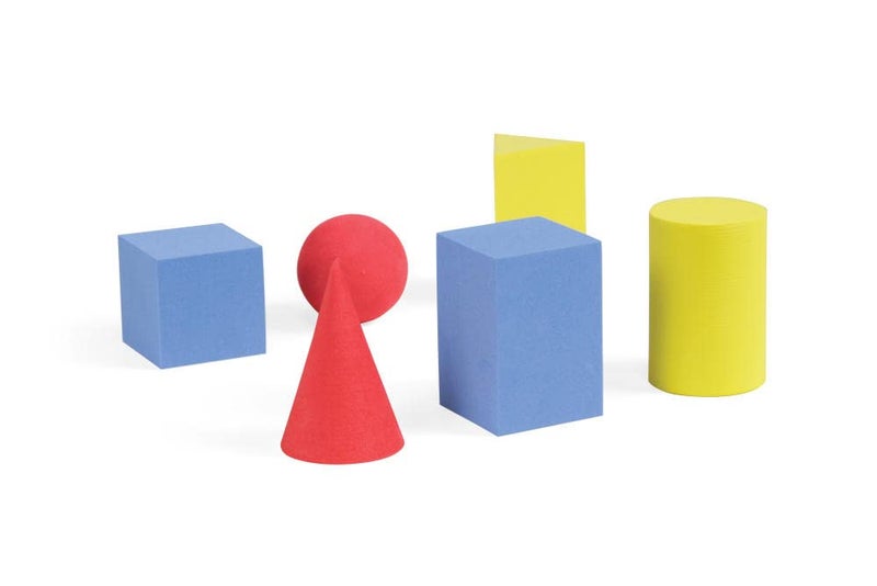 hand2mind hand2mind ManipuLite GeoSolids, Set of 6 - Image 1