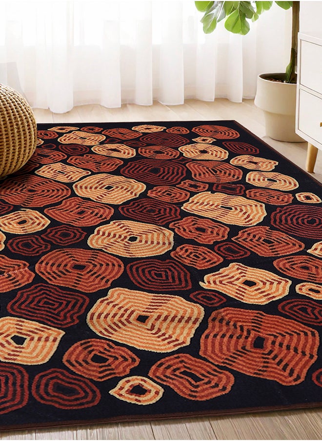 Status Contract Premium Vintage Printed Carpet Rug for Bedroom/Living Area/Home with Anti Slip Backing, 121 X 182 Cm  - Image 1