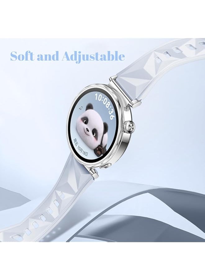 Generic - Vurtboly Silicone Band Compatible with Huawei Watch GT5 41mm/GT5 Pro 42mm 2024, 18mm Classic Silicone Loop Strap, Soft Breathable Wristbands No Gap Strap for Huawei Watch GT5/GT5 Pro 2024 - Image 1