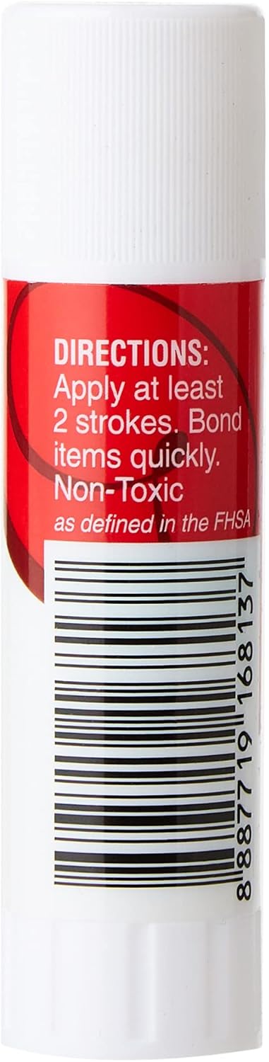 Scotch Permanent Glue Stick 0.69 oz (20gr.) White color, 1 stick/pack - Image 2