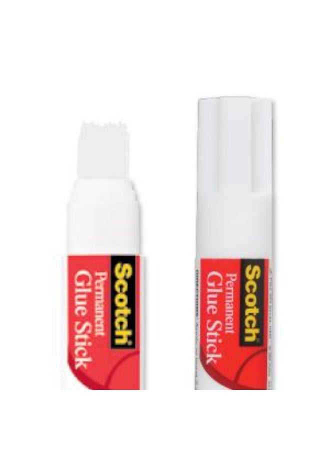 Scotch Permanent Glue Stick 0.69 oz (20gr.) White color, 1 stick/pack - Image 5