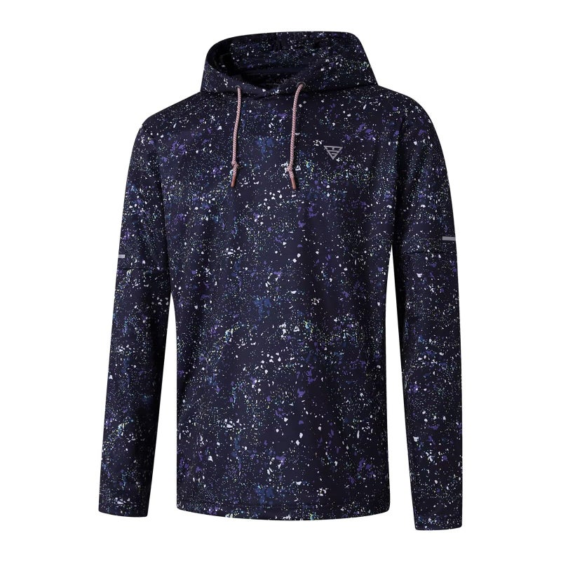 M MAELREG Sweatshirts for Men Golf Fleece Hoodies Hooded Sports Casual Fleece Kangaroo Pocket Men's Sweatshirts - Image 1