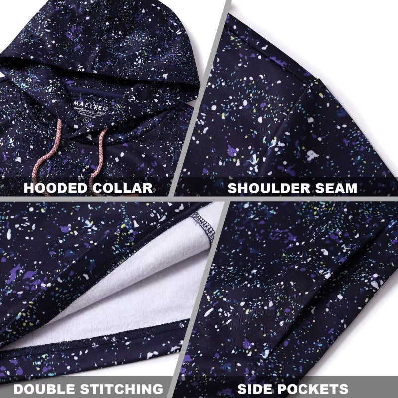 M MAELREG Sweatshirts for Men Golf Fleece Hoodies Hooded Sports Casual Fleece Kangaroo Pocket Men's Sweatshirts - Image 5