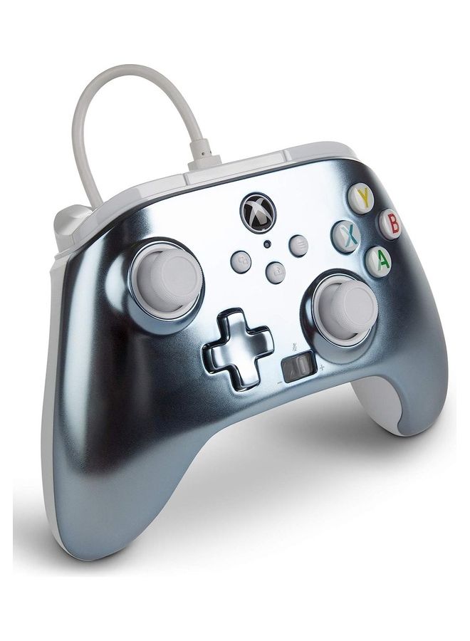 باور أيه وحدة التحكم السلكية المحسنة PowerA لأجهزة Xbox Series X|S – Metallic ICE - Image 2