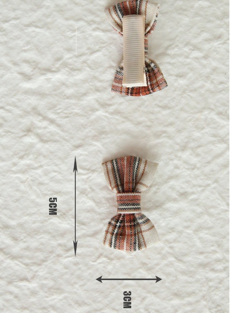 30 قطعة من أغطية رأس الأطفال، إكسسوارات شعر للبنات الصغيرات، دبابيس شعر على شكل قوس - Image 3