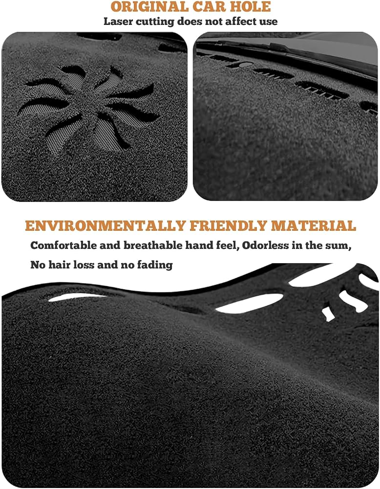 Partsable Dash Cover Mat Compatible with Nissan Altima 2007 2008 2009 2010 2011 2012 Altima Dashboard Cover Mat Interior Accessories Nonslip Dash Board Protector Mat Sunshade Anti Glare Pad Carpet - Image 5