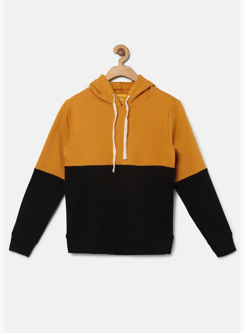 Instafab Color block Sweatshirt