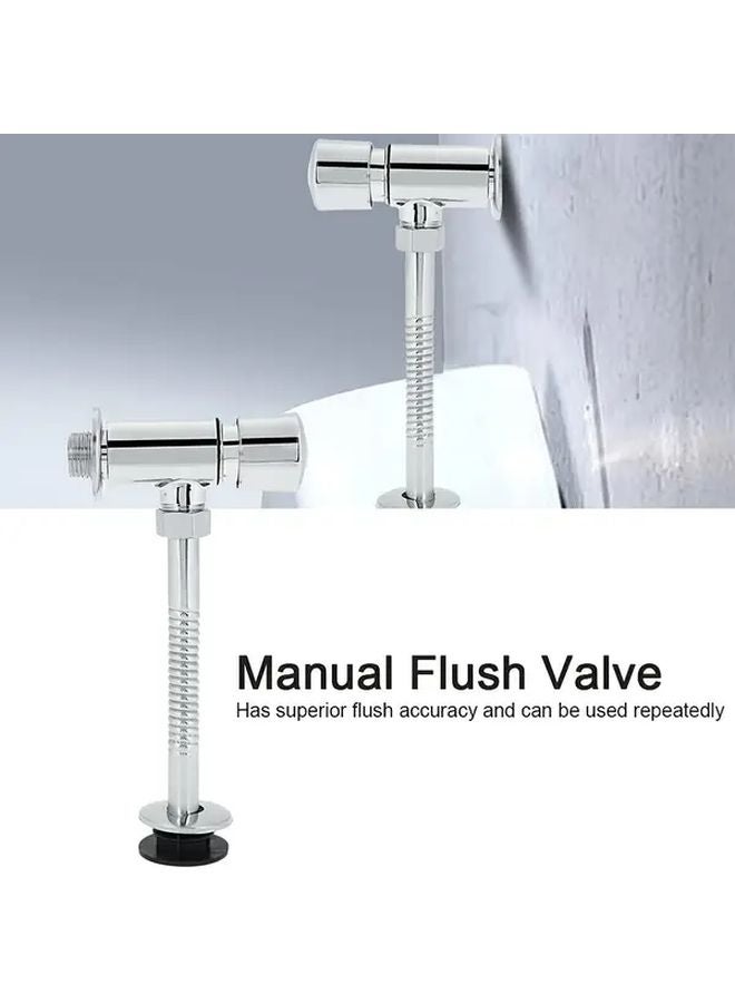 Alloy Urinal Flush Valve 1 2 Inch Exposed Pressure Flush Valve DN15 1pc - Image 5