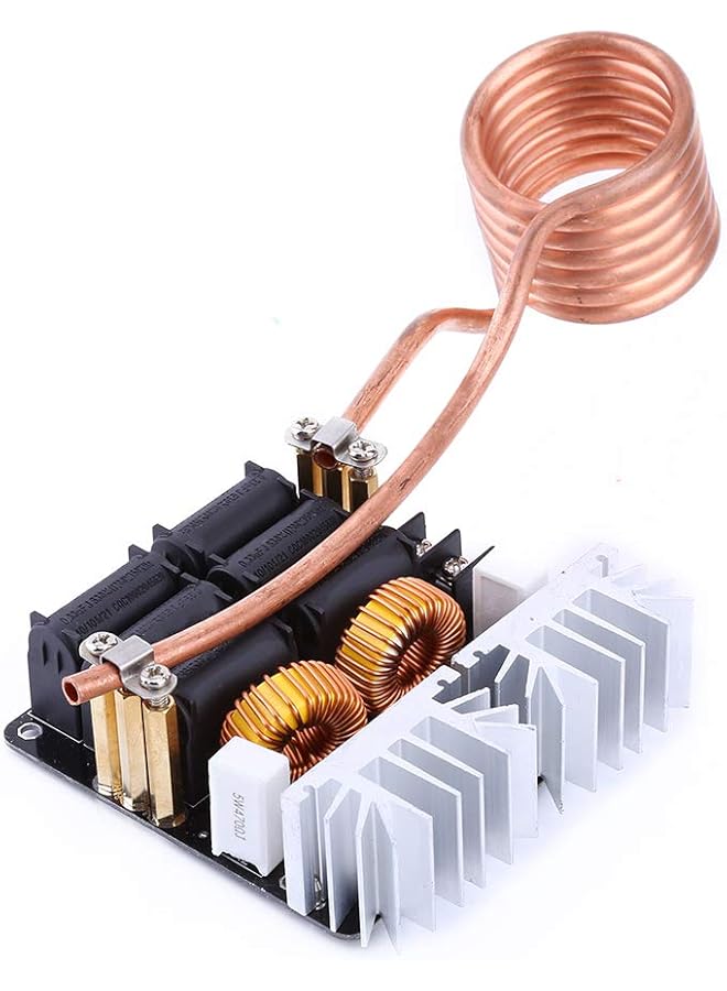 PROMASS وحدة تسخين بالحث منخفض الجهد 1000 واط من برومس ZVS لوحة وحدة تسخين بالحث ZVS سائق سخان فليباك سائق سخان للاعبين DIY، وحدة تسخين منخفضة الجهد - Image 1