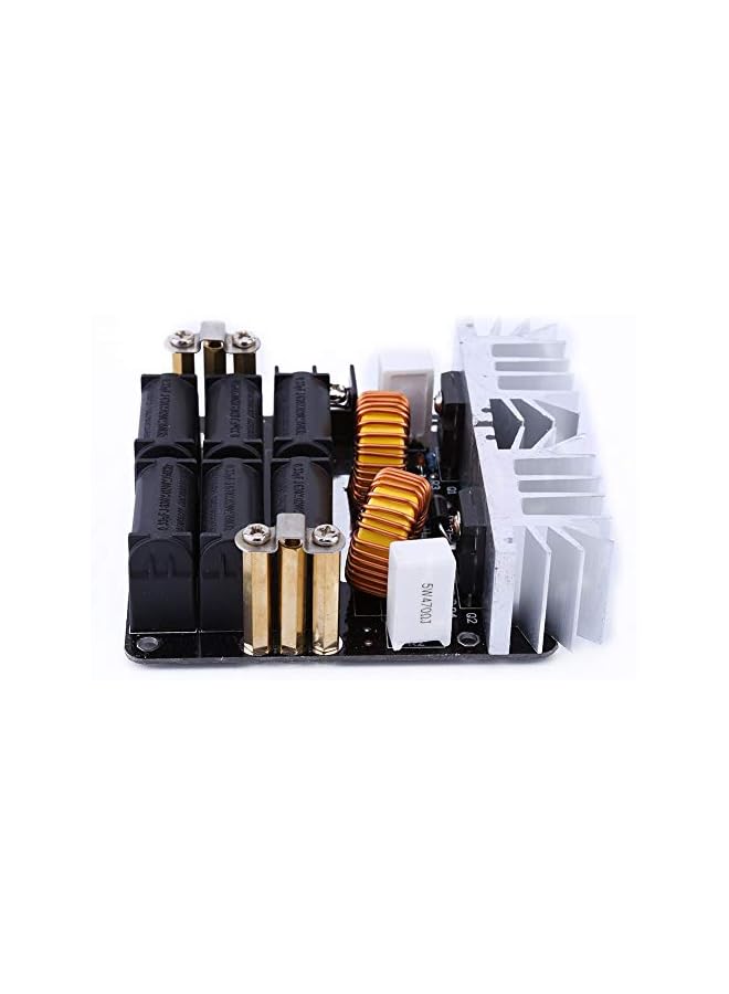 PROMASS وحدة تسخين بالحث منخفض الجهد 1000 واط من برومس ZVS لوحة وحدة تسخين بالحث ZVS سائق سخان فليباك سائق سخان للاعبين DIY، وحدة تسخين منخفضة الجهد - Image 3