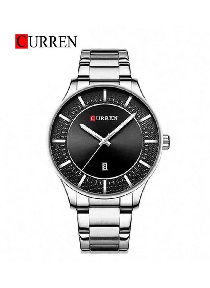 CURREN CURREN 8347 Original Brand Stainless Steel Band Wrist Watch For Men  - Image 1