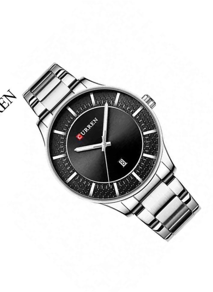 CURREN CURREN 8347 Original Brand Stainless Steel Band Wrist Watch For Men  - Image 3