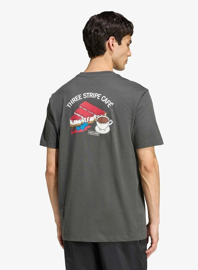 Adidas COFFEE CAFE CHEESECAKE GRAPHIC T-SHIRT