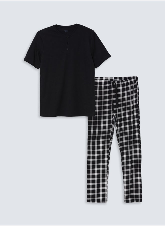 LC WAIKIKI - Standard Fit Men's Pajama Set - Image 1