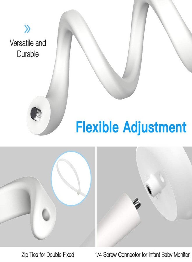 OkeMeeo Baby Monitor Mount for VAVA Baby Monitor, Hipp Baby Monitor and Most 1/4'' Threaded Cameras (1 Pack) - Image 4