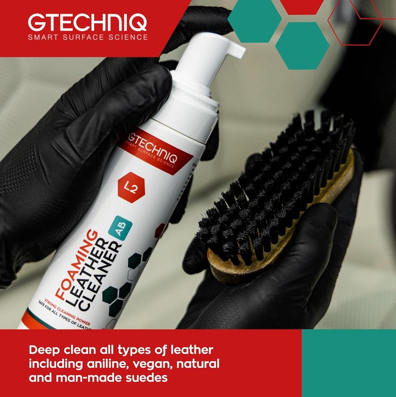 Gtechniq Complete Leather Care Kit - 6-Piece Interior Cleaner with UV Protection - Image 3