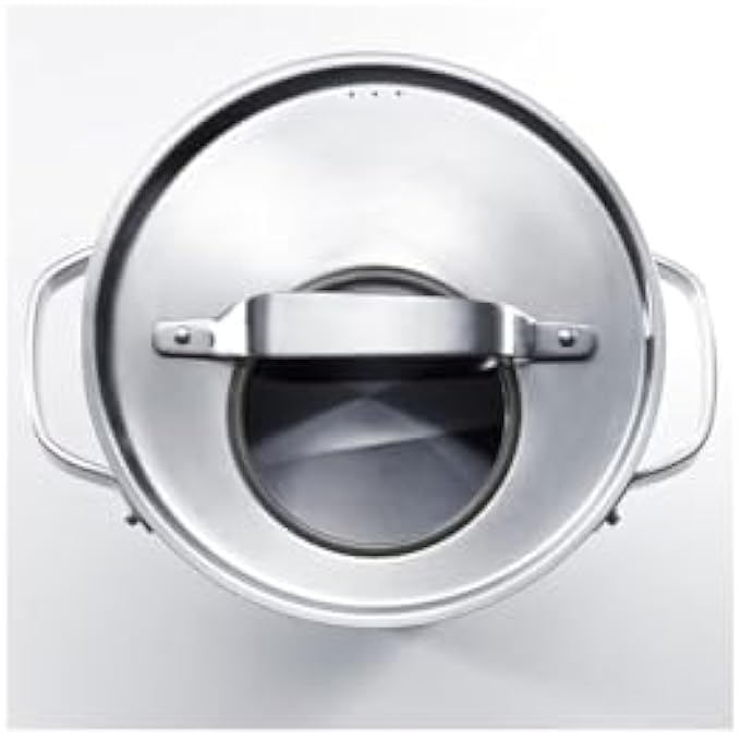 rayihni Pot With Lid Stainless SteelGrey55 L - Image 2