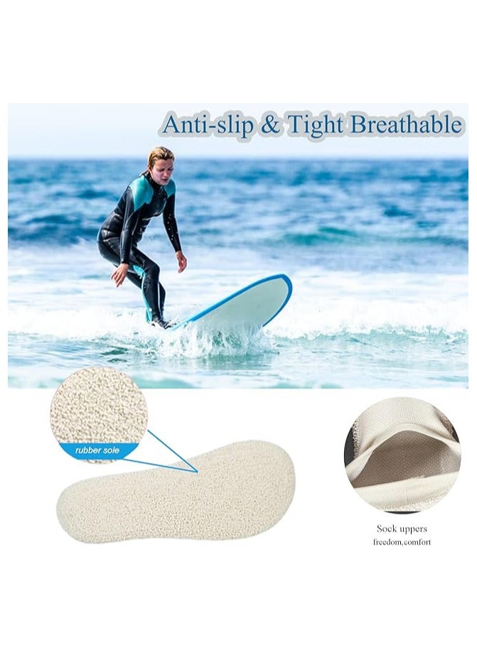 Barefoot Sock Shoes Women Men Water Shoes Minimalist Eco-Friendly Beach Shoes Zero Drop Lightweight Multi-Purpose & Ultra Portable