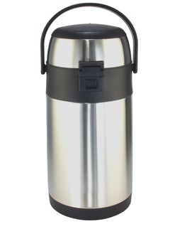 SONASHI 5L Hot & Cold Airpot Flask with High-Quality Stainless Steel Insulation | Easy to Clean Flask with Pump Lid | Hot/Cold 18 & 24 Hours Retention | Pump Flask for Cold Drinks, Tea, Coffee SVF-5000  - Image 4
