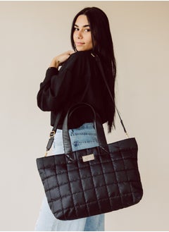 Pavo Black Tote Bag Handbag  - Image 2