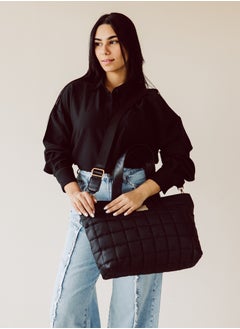 Pavo Black Tote Bag Handbag  - Image 3