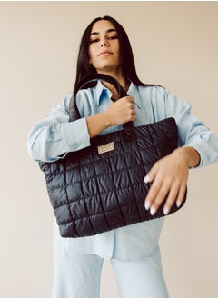 Pavo Black Tote Bag Handbag  - Image 5