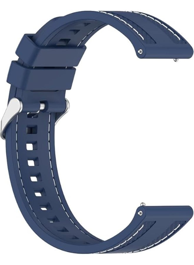 22mm Braid Nylon Silicone Strap For Watch GT5 22mm GT5 Runner - Image 3