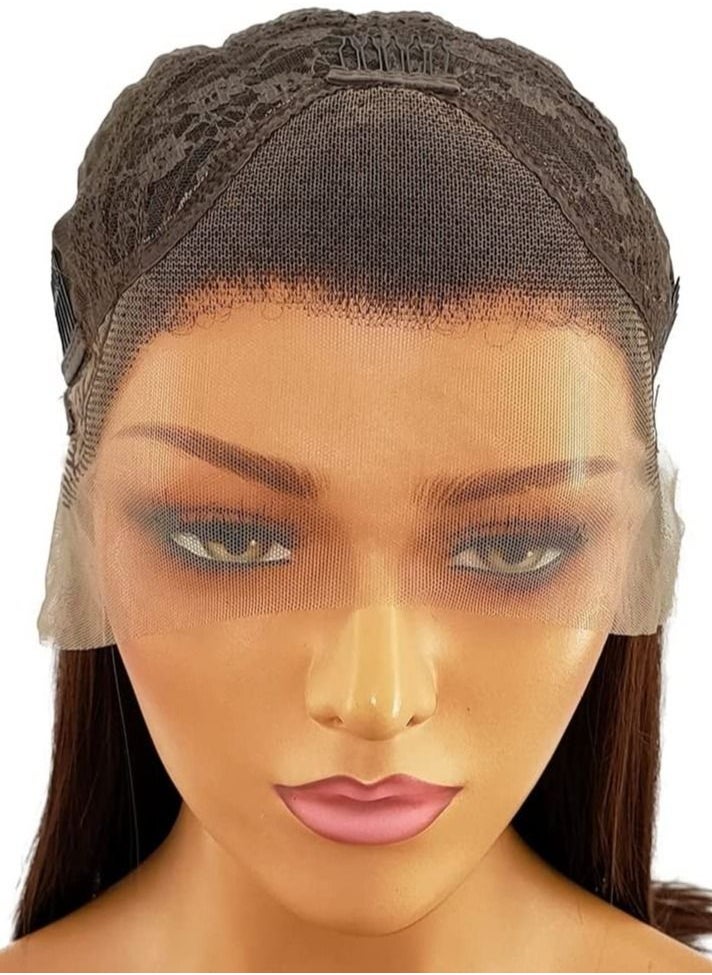 Estelle - 24 Big Curly Wavy Supreme Free Parting HD Lace Frontal Wigs With Baby Hair High Temperature Synthetic Wigs For Black Women 180% Density Natural Black Color Wigs Natural Black 1B - Image 1