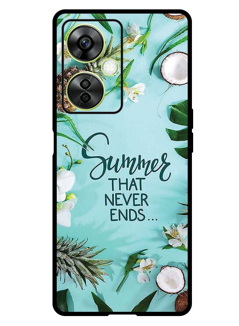 Theodor Protective Case Anti Scratch Shock Proof Bumper Cover For OnePlus Nord N30 Summer That Never Ends - Image 1