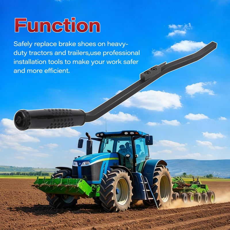 VKVXCLON S-Cam Air Brake Spring Tool,Brake Shoes Installer Tool for Heavy Duty Steel Tractors & Trailers 5081 - Image 4