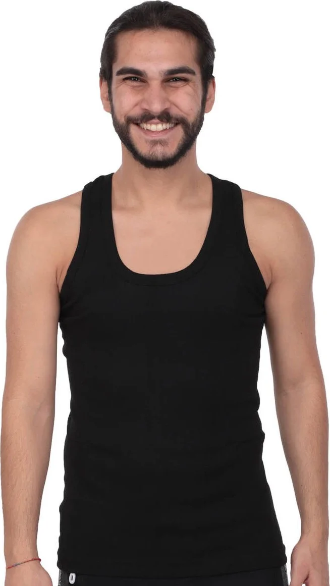 توتكو Male Rib Athlete 102 6 Pack | Black