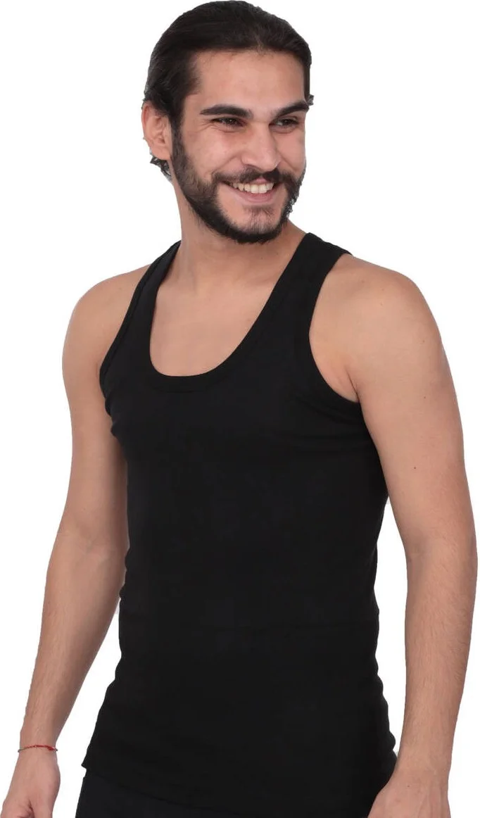 توتكو Male Rib Athlete 102 6 Pack | Black