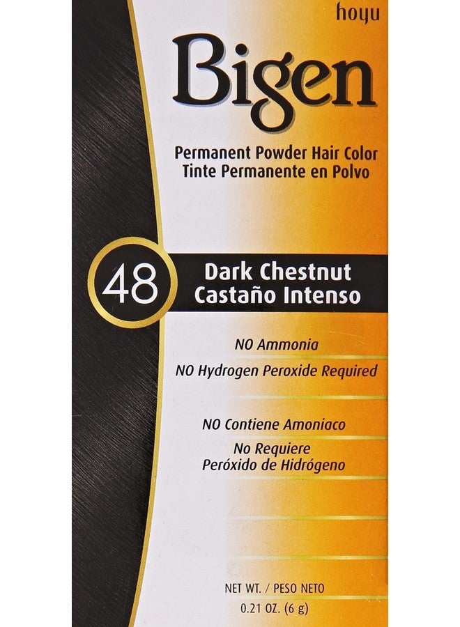 بايجن مسحوق تلوين الشعر الدائم 48 كستنائي داكن، 0.21 أونصة - Image 4