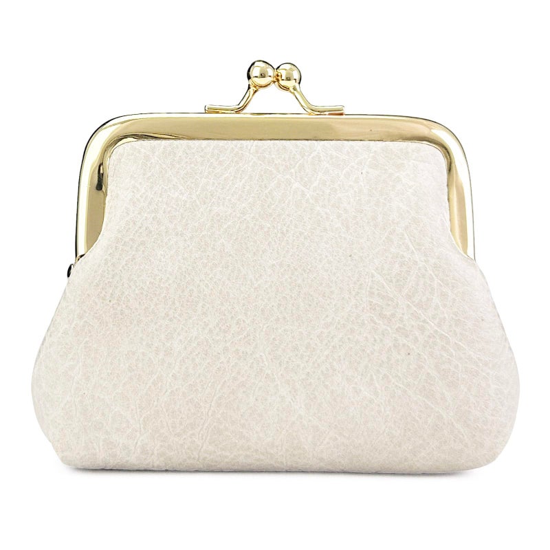 Sanxiner Cute Buckle Coin Purses Vintage Pouch Kisslock Change Purse Wallets - Image 1